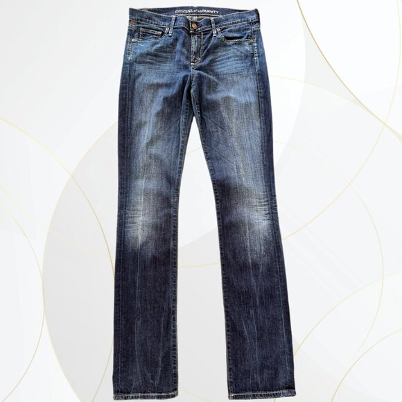 Citizens of Humanity Elson Medium Rise Straight Jeans - Picture 2 of 13